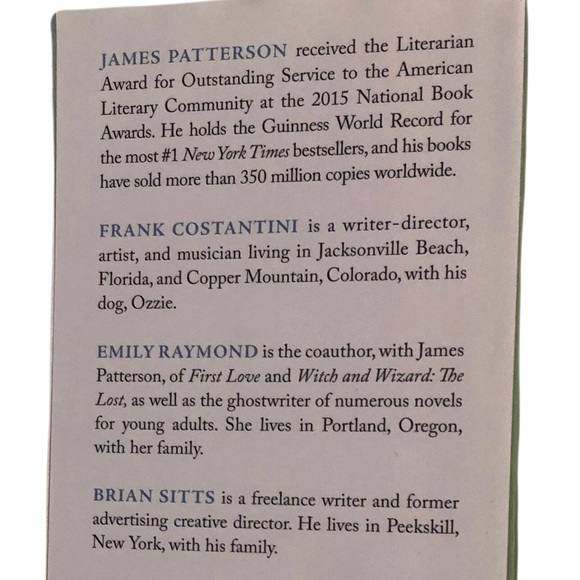 James Patterson Two From The Heart hardback book. - Picture 5 of 7
